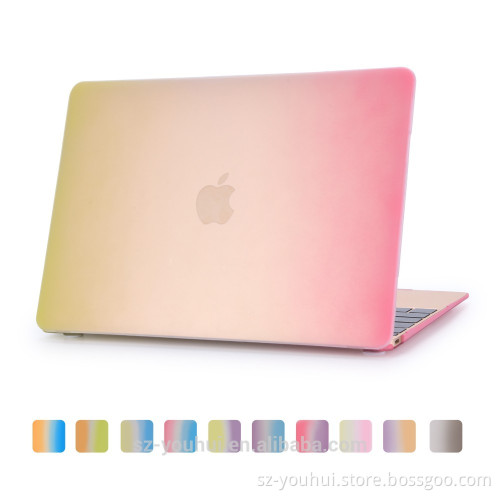 High quality wholesale rainbow color for macbook sleeve case